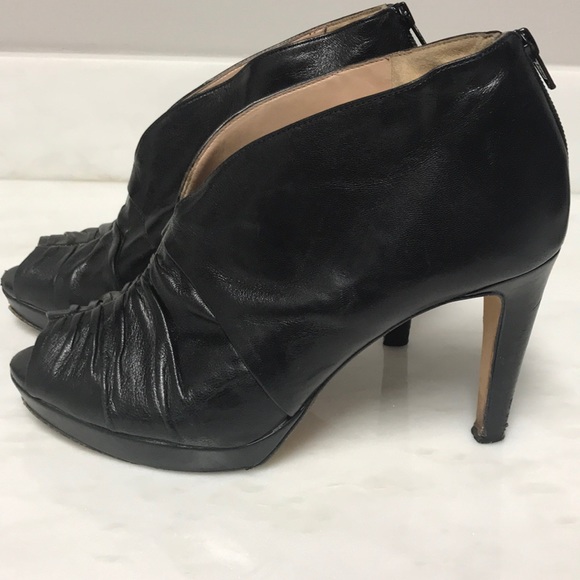 Antonio Melanie Peep Toe Booties - Picture 4 of 8